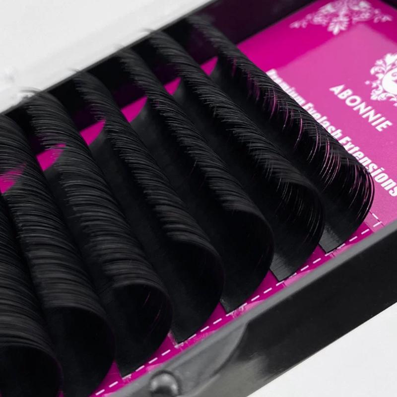 Eyelash Extension Volume - ขนตาปลอมแบบเส้นต่อเส้น ขนาดผสม ขนมิ้งค์ พรีเมียม วอลลุ่ม ลาชส์