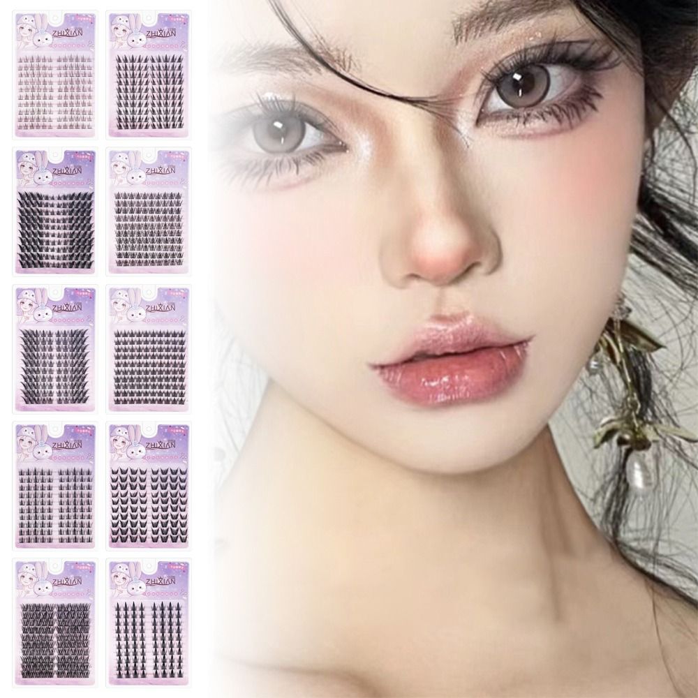 Eyelash Extension Anime Style - Jelly แถบกาว Sunflower ขนตาปลอม Eyelashes Extension