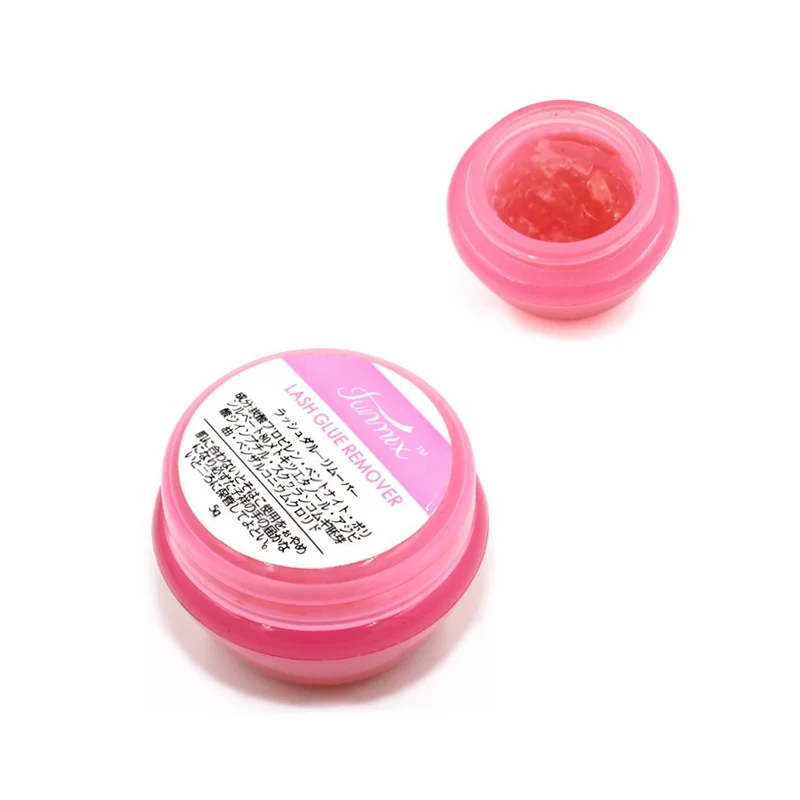 Eyelash Extension Gel Remover - Funmix 1 PC 5g สีชมพู Lashes