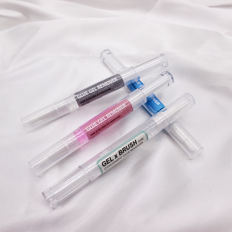 Eyelash Extension Gel Remover - ปากกาลบเจลล้างกาวสำหรับตัวต่อขนตาปลอมทำความสะอาดเร็วปากกาเจลกำจัดความระคายเคืองต่ำสำหรับผิวบอบบาง