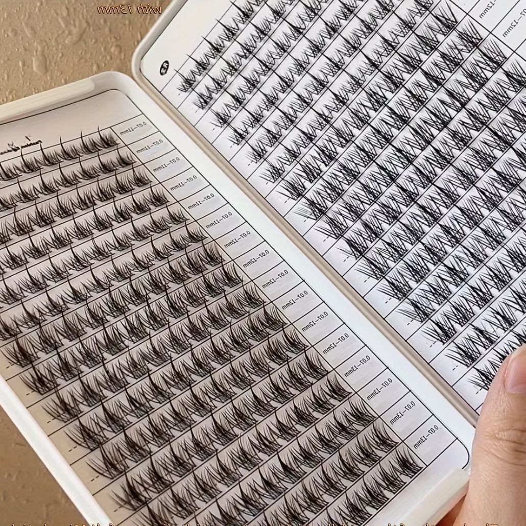 Eyelash Extension Anime Style - ชุดขนตาปลอมแบบหนา 320 ช่อ สไตล์ธรรมชาติ อนิเมะ ไขว้กัน