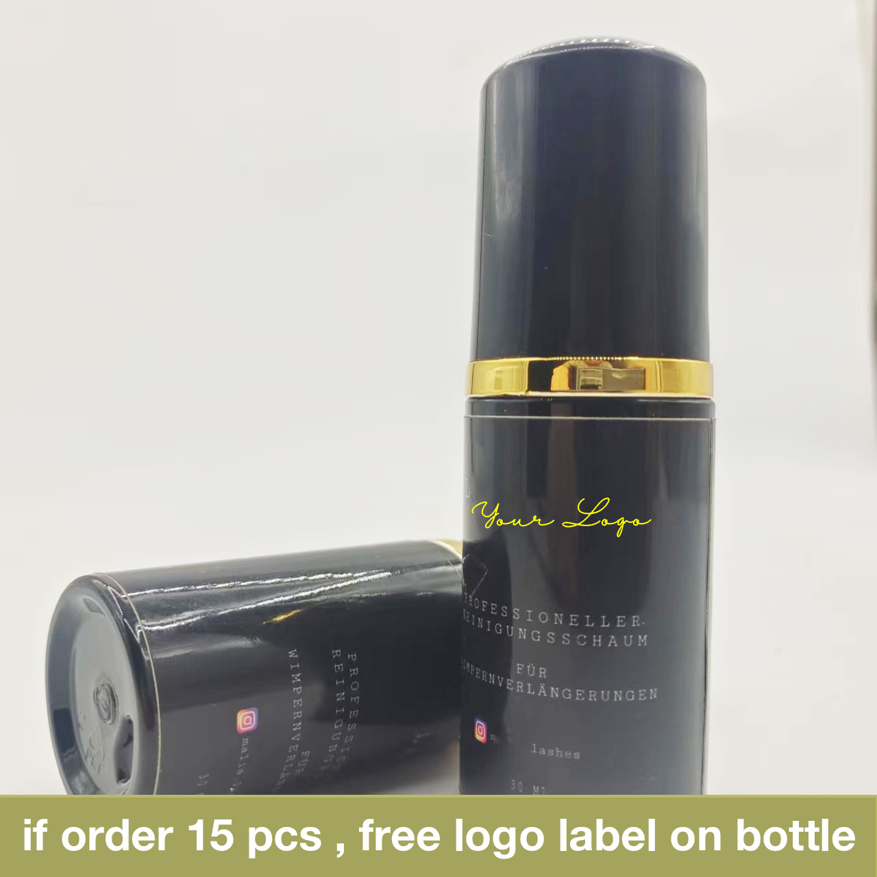 Eyelash Extension Foam Cleanser - แชมพูสำหรับขนตาปลอมสำหรับต่อขนตาแชมพูล้างขนตาแบบวีแกนแชมพูสำหรับล้างขนตา