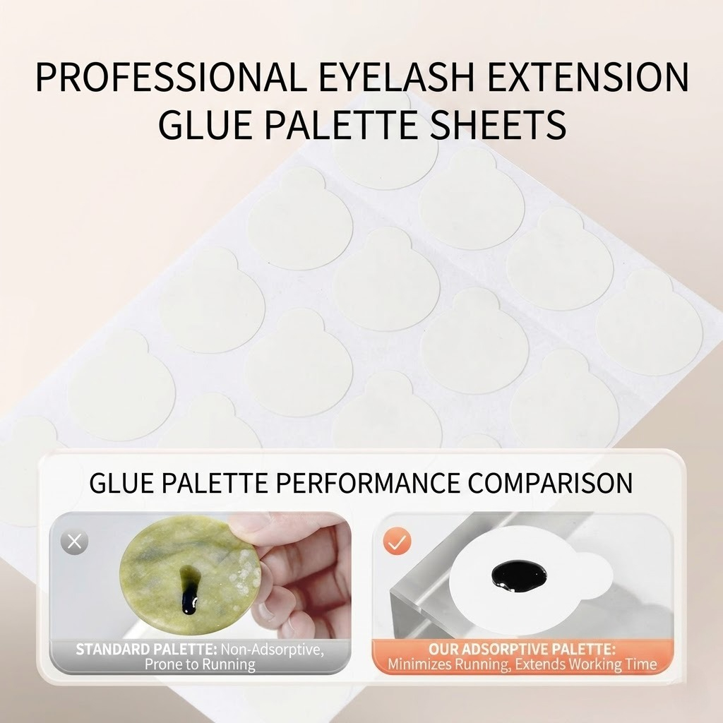 สติกเกอร์ 100 ชิ้น/5 แผ่น แผ่น - Eyelash Extension Menu บทวิจารณ์และราคา