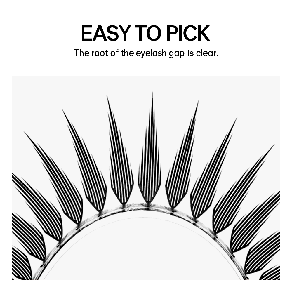 ขนตาปลอม NATUHANA แบบเส้นเล็กแ - Eyelash Extension Anime Style บทวิจารณ์และราคา
