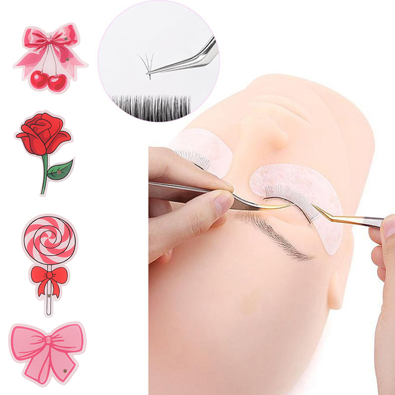 สีชมพูอะคริลิค Eyelash EXTENSI - Eyelash Extension Menu บทวิจารณ์และราคา
