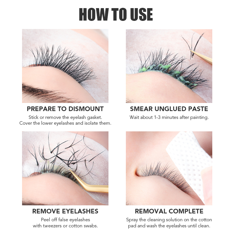 ครีมลอกกาวติดขนตาปลอม NATUHANA - Eyelash Extension Gel Remover บทวิจารณ์และราคา