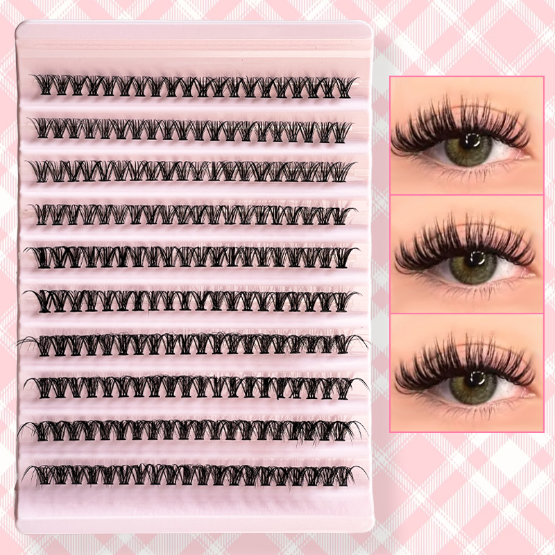 ขนตาปลอมแบบช่อ 8-16 มม. 200 ชิ - Eyelash Extension Volume บทวิจารณ์และราคา