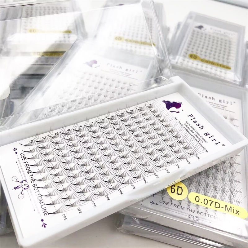 ขนตาปลอมแบบพัดสำเร็จรูป คุณภาพ - Eyelash Extension Volume บทวิจารณ์และราคา
