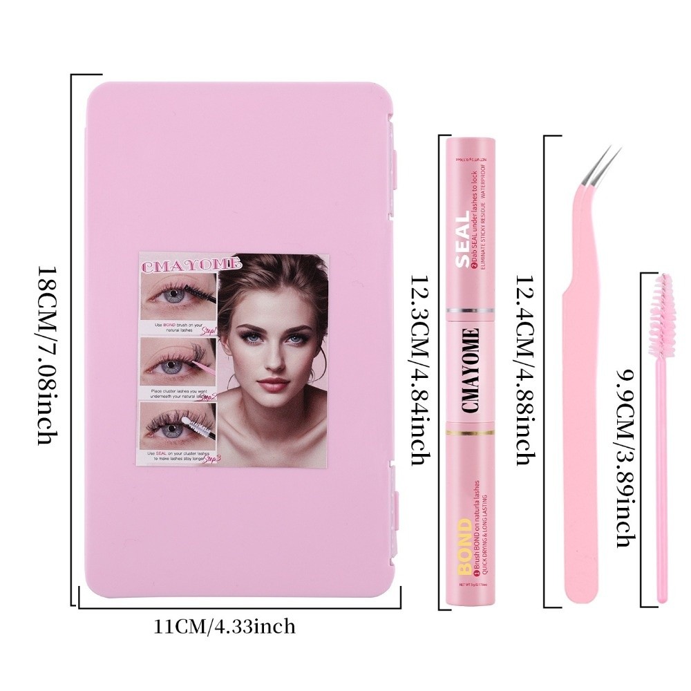 ชุดต่อขนตาปลอมแบบธรรมชาติ 5 มิ - Eyelash Extension Volume บทวิจารณ์และราคา