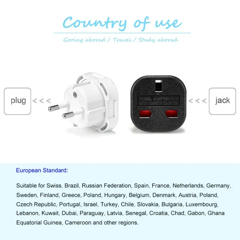 UK ไปยัง EU ยูโรไฟฟ้า Travel A - Eyelash Extension Uk บทวิจารณ์และราคา