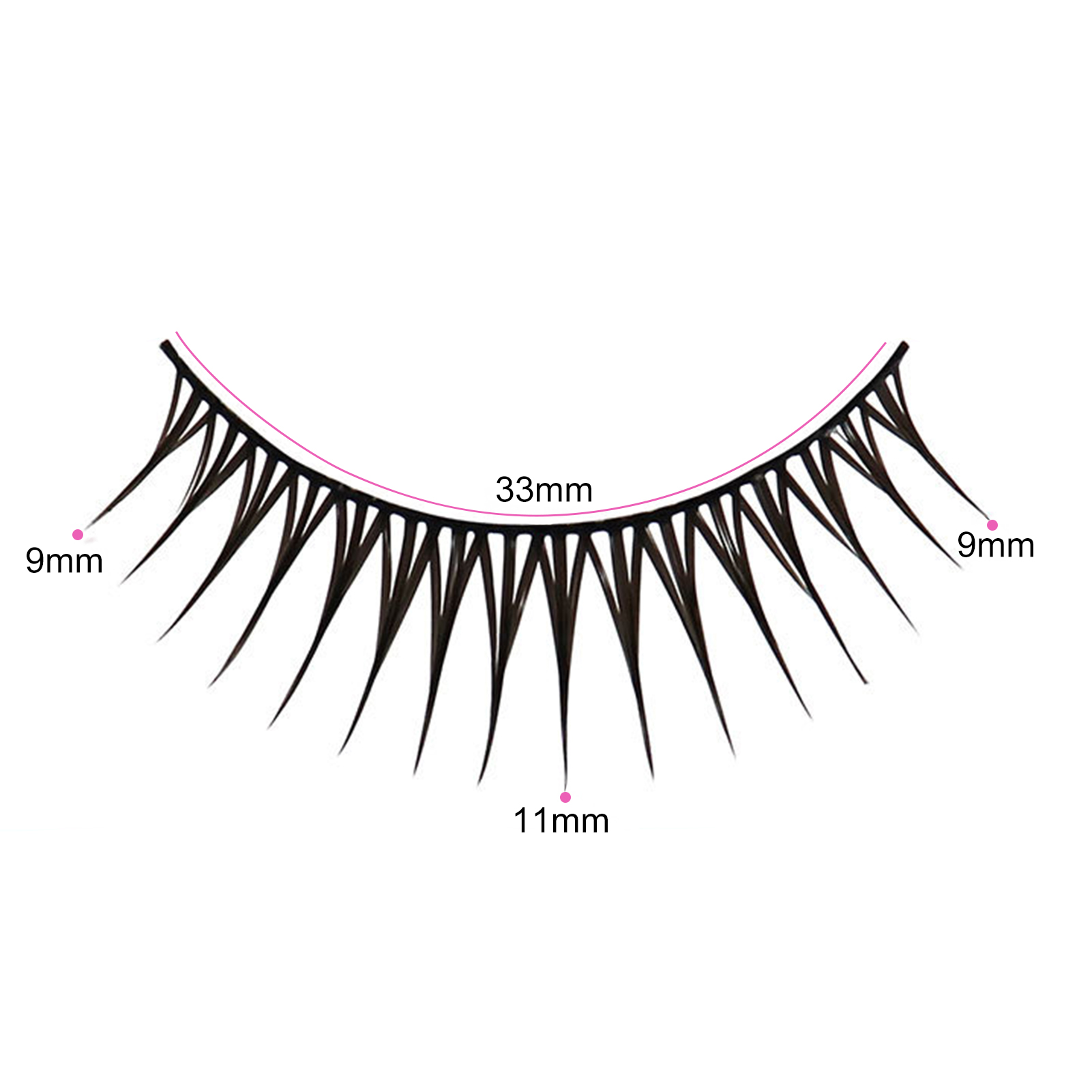 ขนตาปลอมทรงแคทอายแบบธรรมชาติสำ - Eyelash Extension Doll Eye บทวิจารณ์และราคา