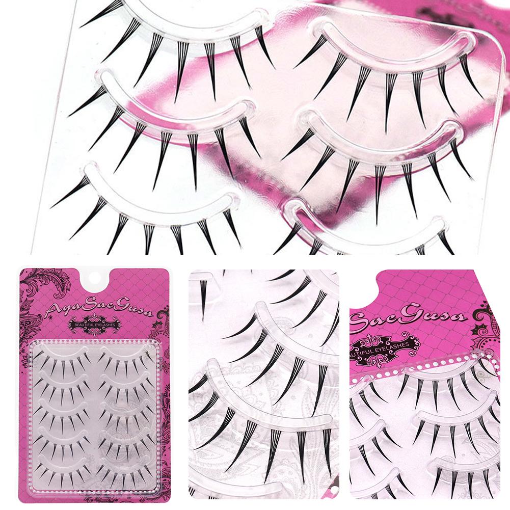 ขนตาปลอมแบบชิ้นเดียว ก้านสีดำ  - Eyelash Extension Doll Eye บทวิจารณ์และราคา