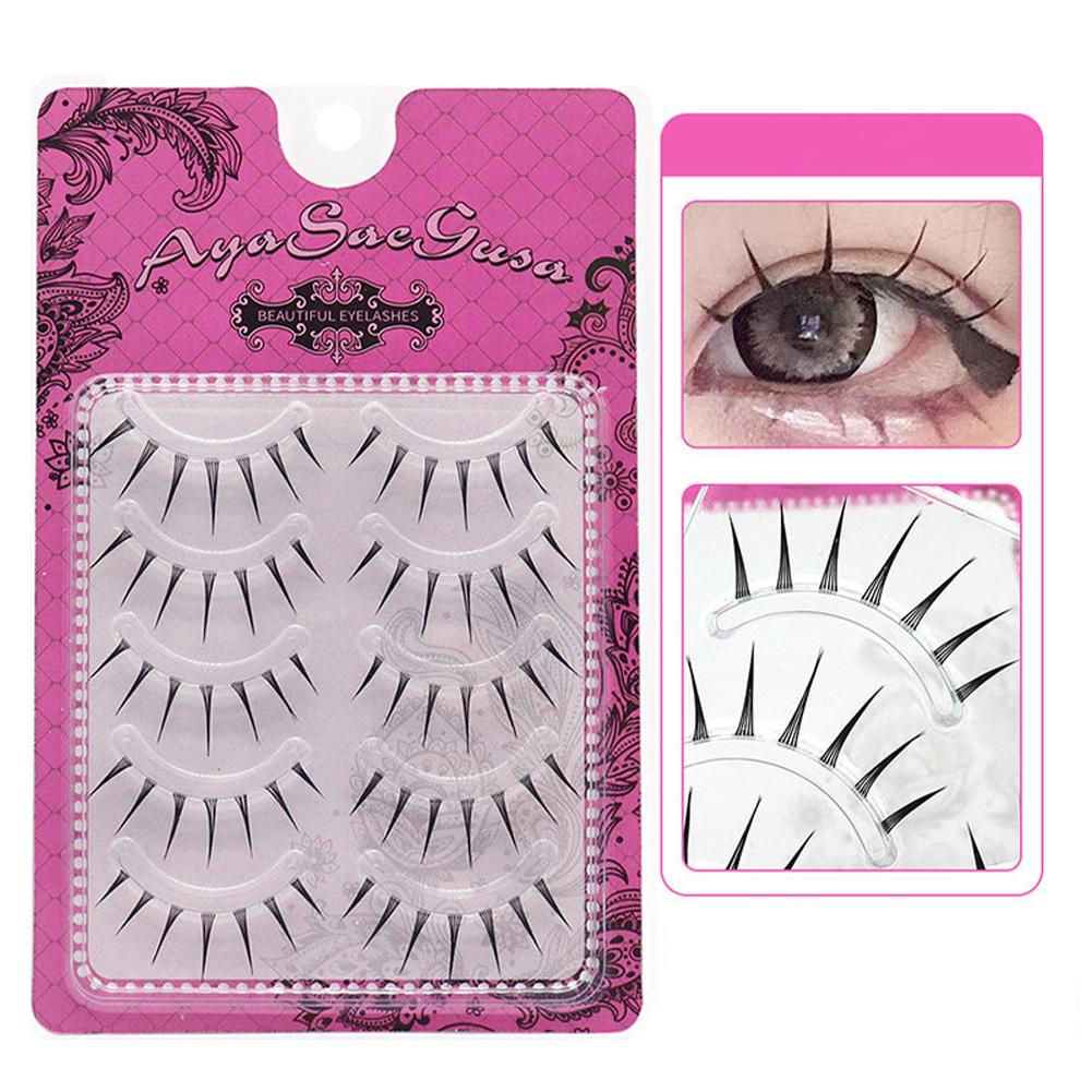 ขนตาปลอมแบบชิ้นเดียว ก้านสีดำ  - Eyelash Extension Doll Eye บทวิจารณ์และราคา