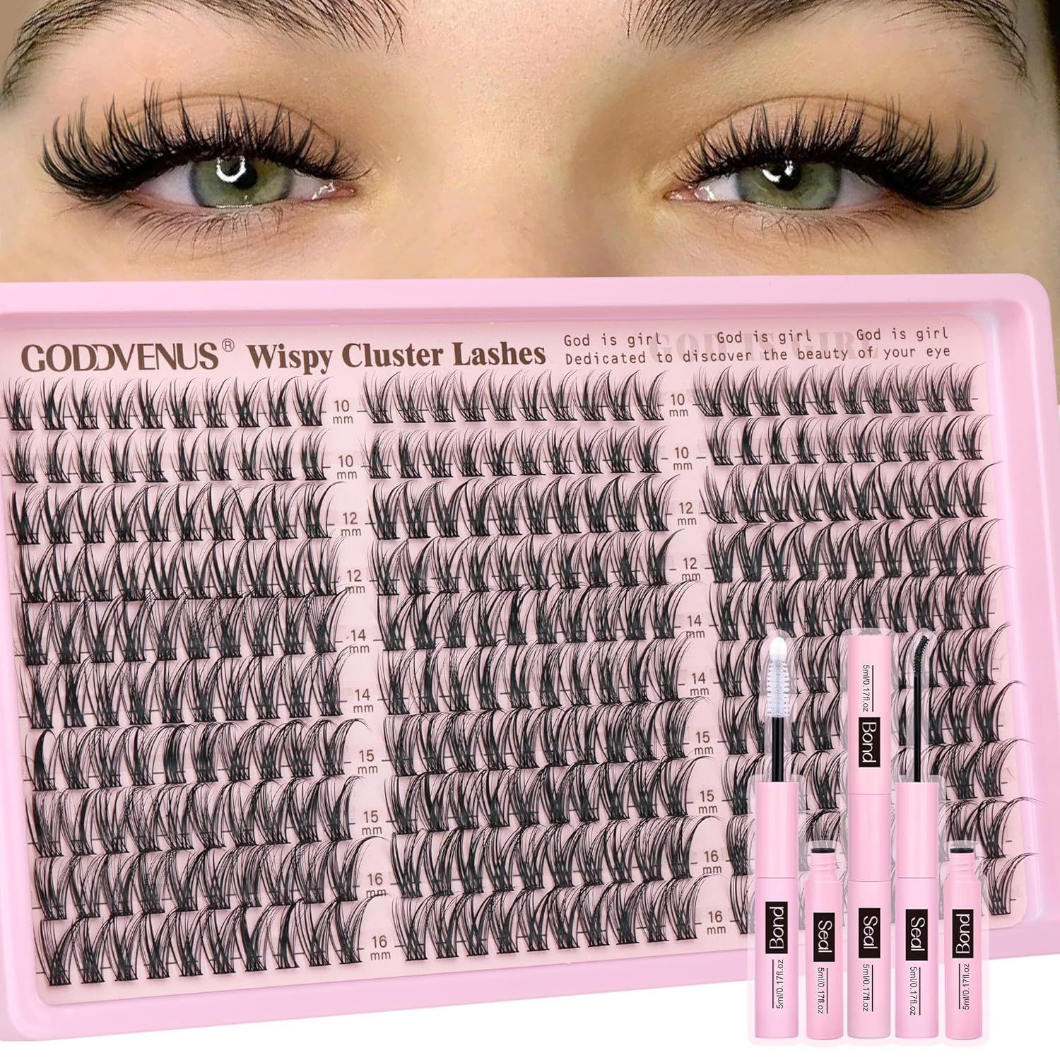 ชุดต่อขนตา DIY แบบธรรมชาติ ชุด - Eyelash Extension Volume บทวิจารณ์และราคา