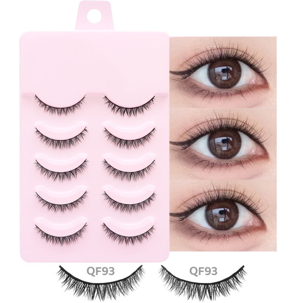 ขนตาปลอมแบบมังงะยอดนิยม 5 คู่  - Eyelash Extension Anime Style บทวิจารณ์และราคา