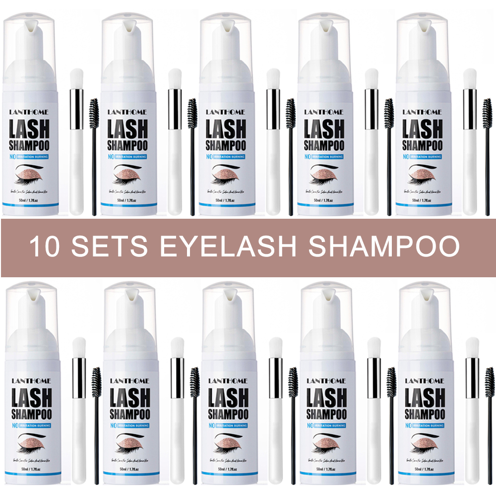 50ML Lanthome Pro Eyelash EXTE - Eyelash Extension Foam Cleanser บทวิจารณ์และราคา