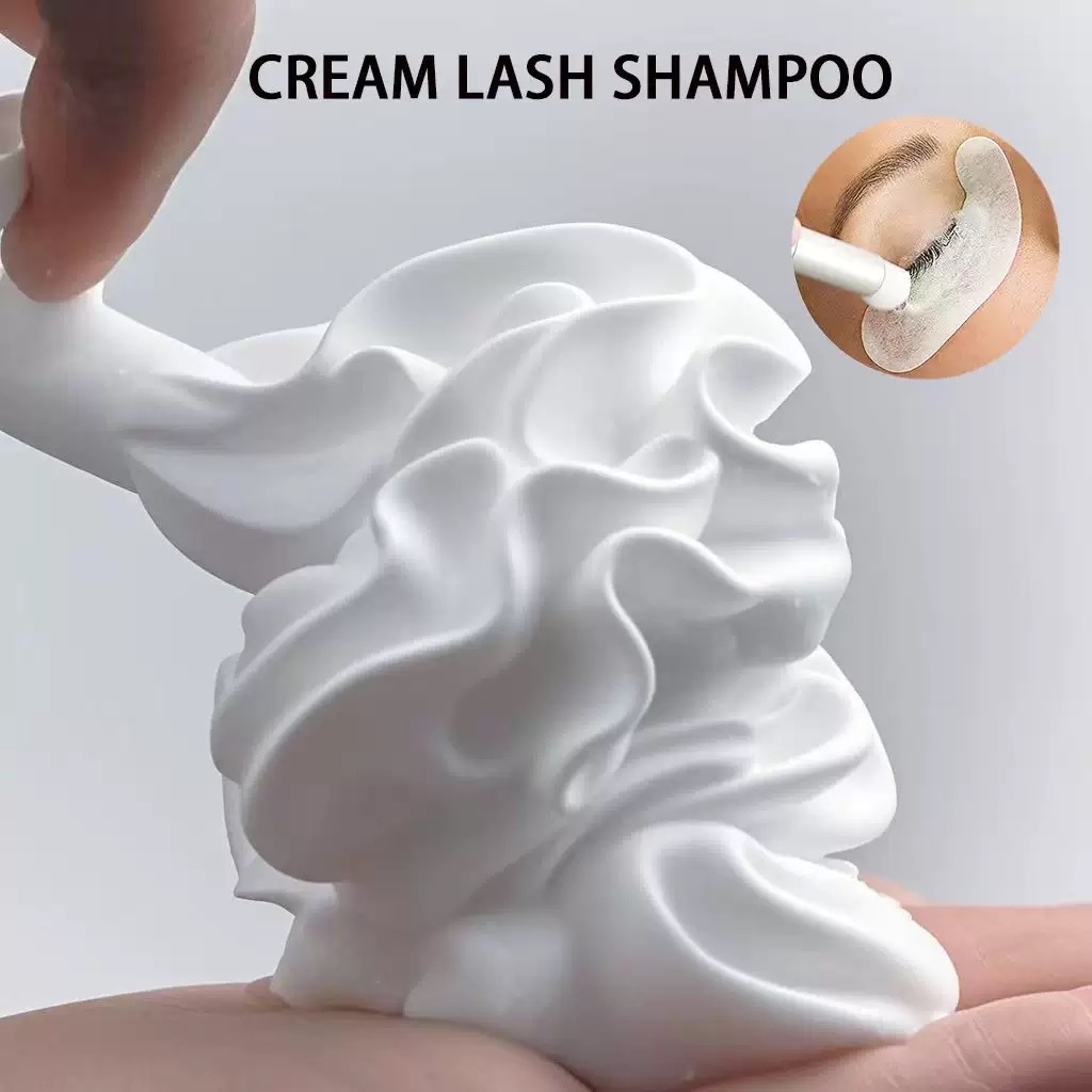 Custom Whipped Lash ครีมแชมพูโ - Eyelash Extension Foam Cleanser บทวิจารณ์และราคา