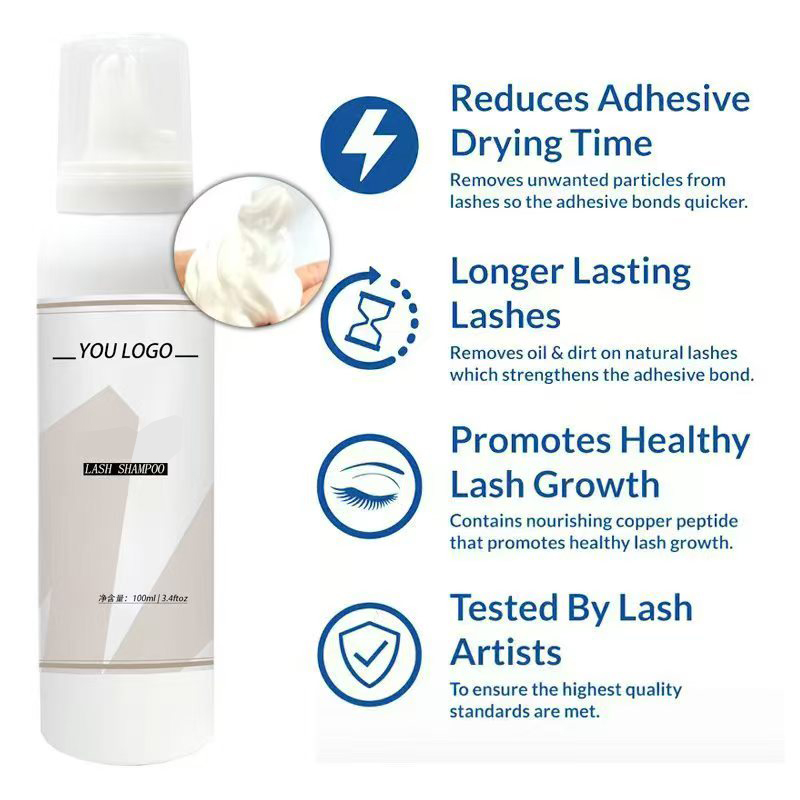 Custom Whipped Lash ครีมแชมพูโ - Eyelash Extension Foam Cleanser บทวิจารณ์และราคา