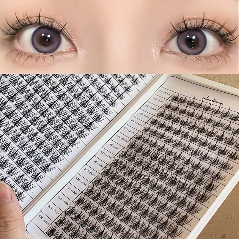 ชุดขนตาปลอมแบบหนา 320 ช่อ สไตล - Eyelash Extension Anime Style บทวิจารณ์และราคา