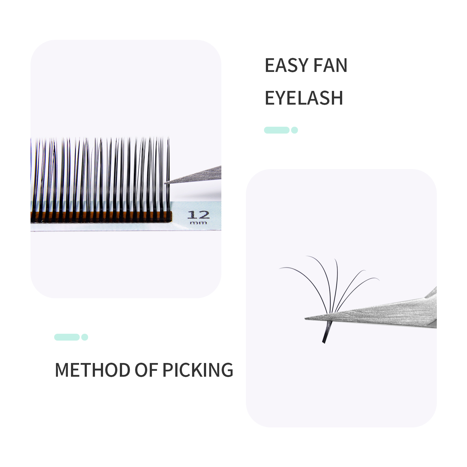 ขนตาปลอม GLAMLASH 5D แบบดอกไม้ - Eyelash Extension Anime Style บทวิจารณ์และราคา