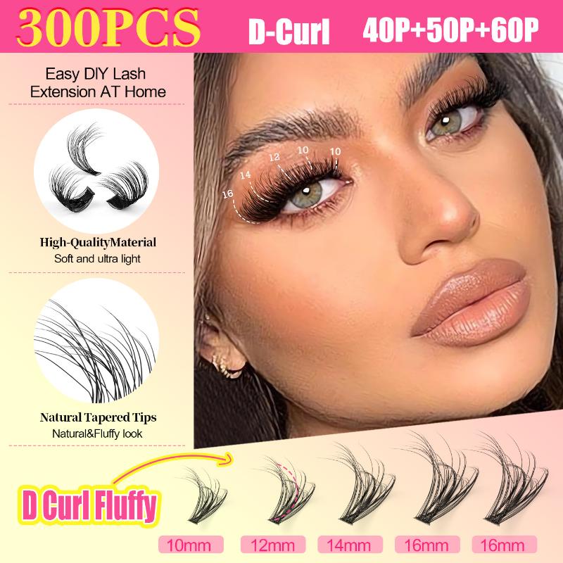 ชุดต่อขนตาแบบกลุ่ม ขนตาแบบเส้น - Eyelash Extension Volume บทวิจารณ์และราคา