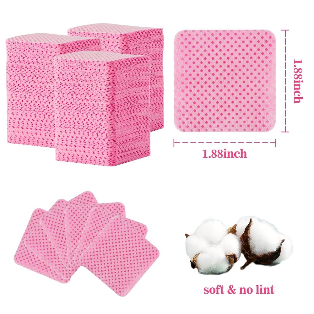 แผ่นเช็ดทำความสะอาดเล็บแบบไม่ม - Eyelash Extension Gel Remover บทวิจารณ์และราคา