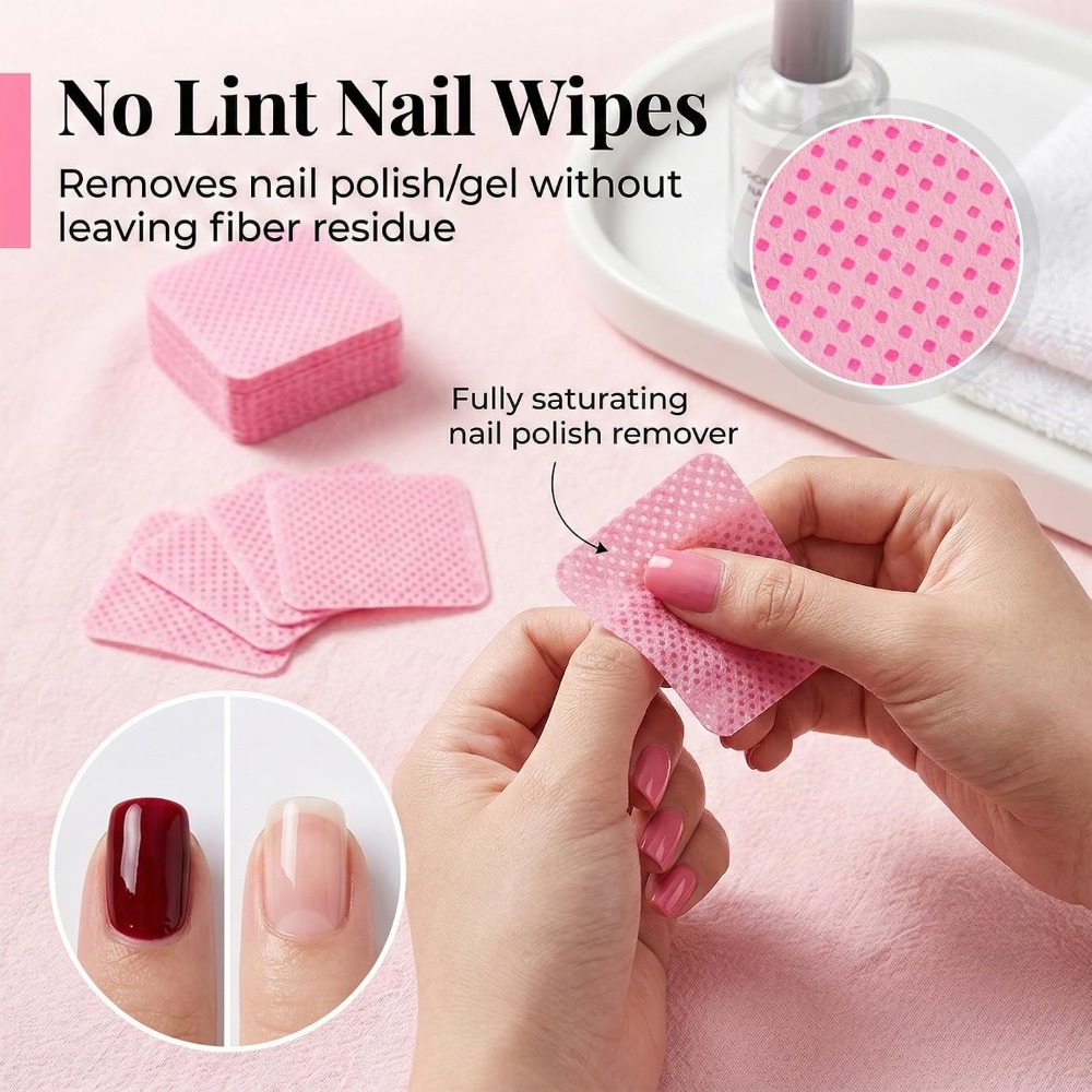 แผ่นเช็ดทำความสะอาดเล็บแบบไม่ม - Eyelash Extension Gel Remover บทวิจารณ์และราคา
