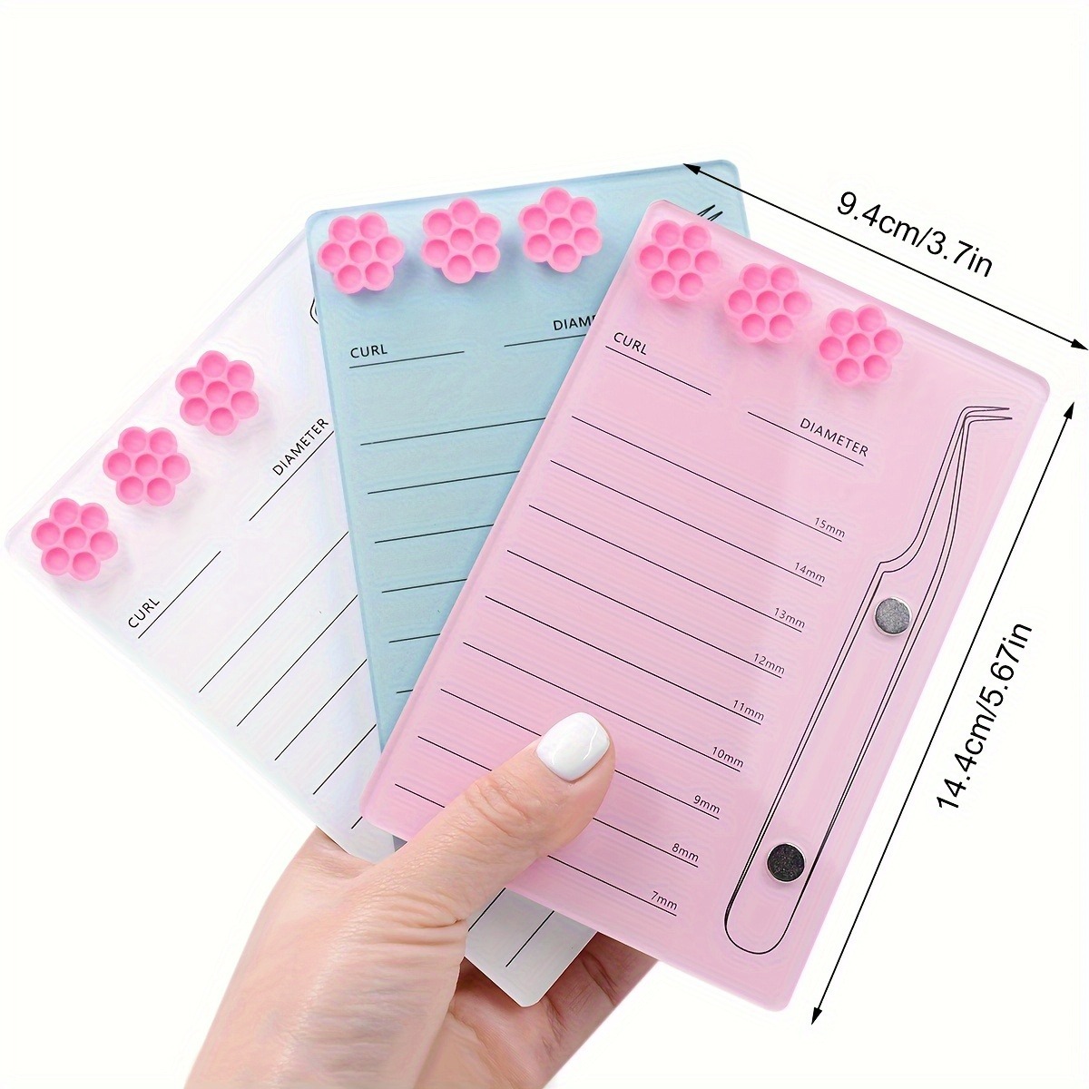 ที่วางขนตาปลอมแบบแม่เหล็ก อะคร - Eyelash Extension Menu บทวิจารณ์และราคา