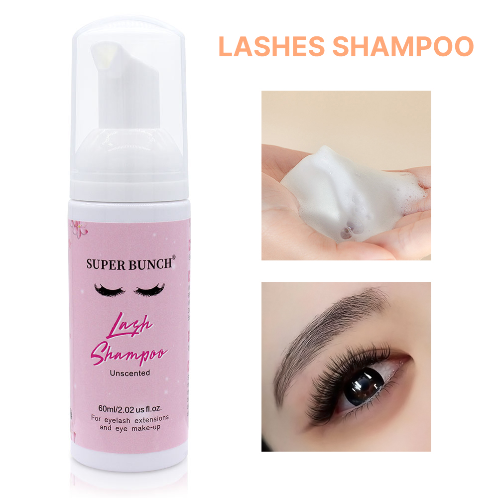 Super Bunch Lashes แชมพู False - Eyelash Extension Foam Cleanser บทวิจารณ์และราคา