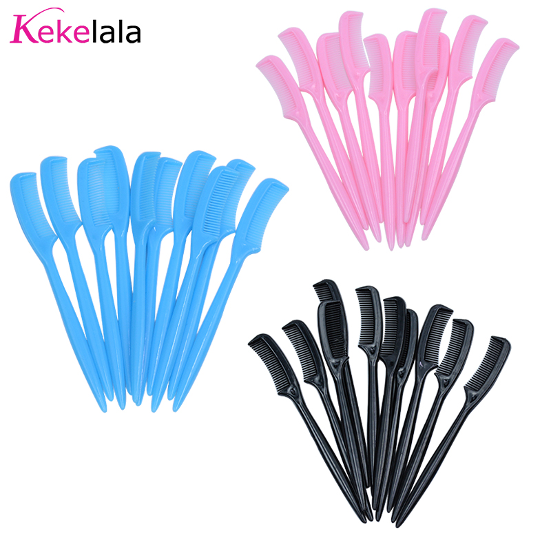 10 ชิ้น Mini Eyelash Combs ขนา - Eyelash Extension Doll Eye บทวิจารณ์และราคา
