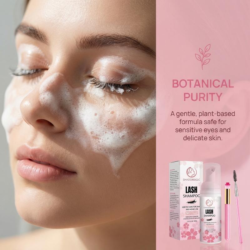 แชมพูสำหรับขนตา 60 มล. น้ำยาทำ - Eyelash Extension Foam Cleanser บทวิจารณ์และราคา