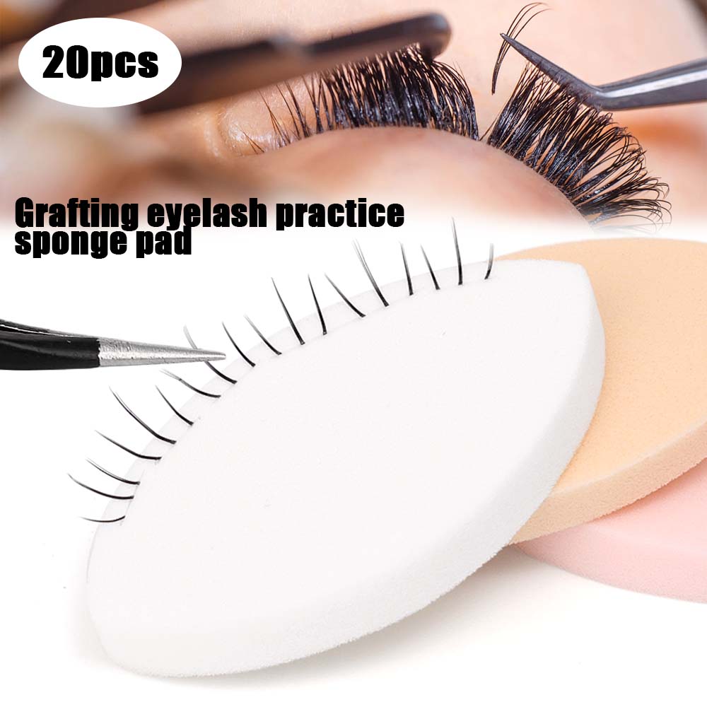60PCS ฟองน้ํานุ่มขนตาปลอมแผ่นเ - Eyelash Extension Menu บทวิจารณ์และราคา