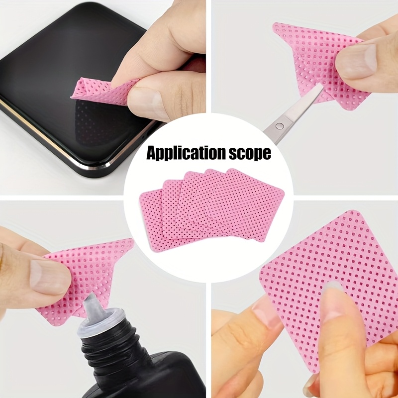 ผ้าเช็ดทำความสะอาดเล็บแบบไม่เป - Eyelash Extension Gel Remover บทวิจารณ์และราคา