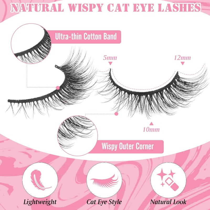 ขนตาปลอม 3 มิติ ฟูฟ่อง 7 คู่ ข - Eyelash Extension Volume บทวิจารณ์และราคา